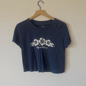 Ripcurl Hawaii Box Crop Top- M